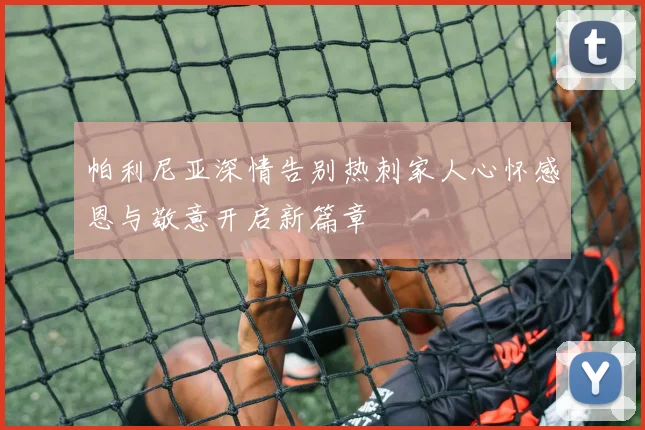 帕利尼亚深情告别热刺家人心怀感恩与敬意开启新篇章